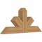 Ekena Millwork Saratoga Timber Gable Bracket, Western Red Cedar, 48"W x 22"H x 5 1/2"D x 5 1/2"F, 11/12 Pitch GBW048X22X0606SAR00SWR - alternate 2